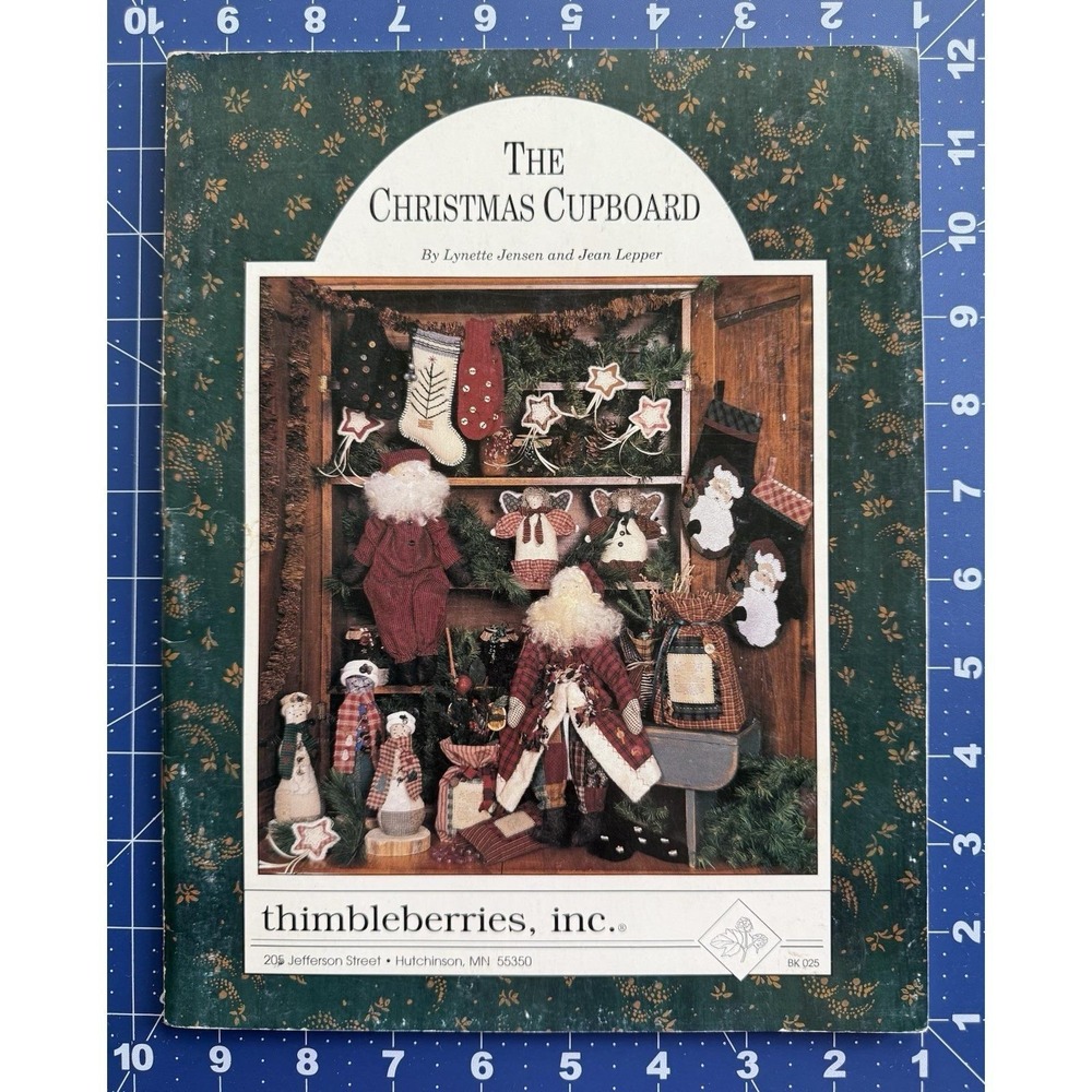 The Christmas Cupboard Santa Snowman Quilting Full-Size Patterns Thimbleberries